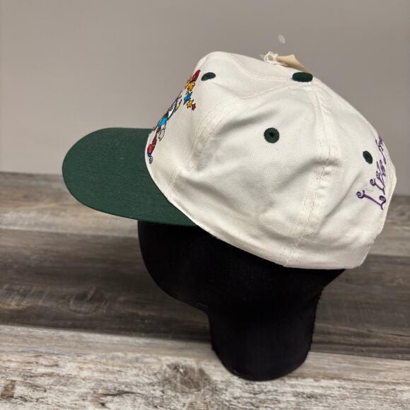 Vintage 90s The Game Atlanta Olympics Coca-Cola Live‎ From Atlanta White Cap Hat - Picture 4 of 7